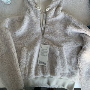 Lulu lemon oh so sherpa 1/2 zip